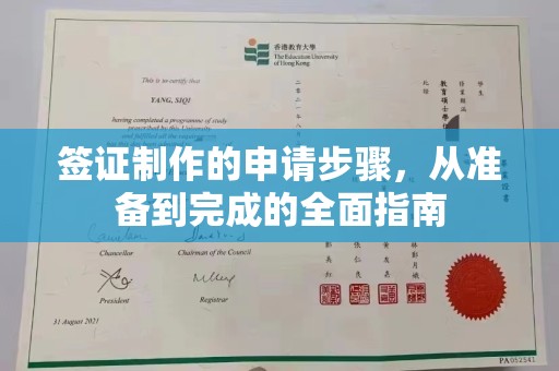 海勃湾签证制作的申请步骤，从准备到完成的全面指南