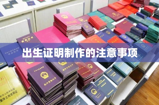 巴林右旗出生证明制作的注意事项
